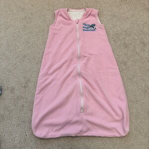 Baby Merlin's Magic Dream Sack Fleece Wearable Blanket Pink White